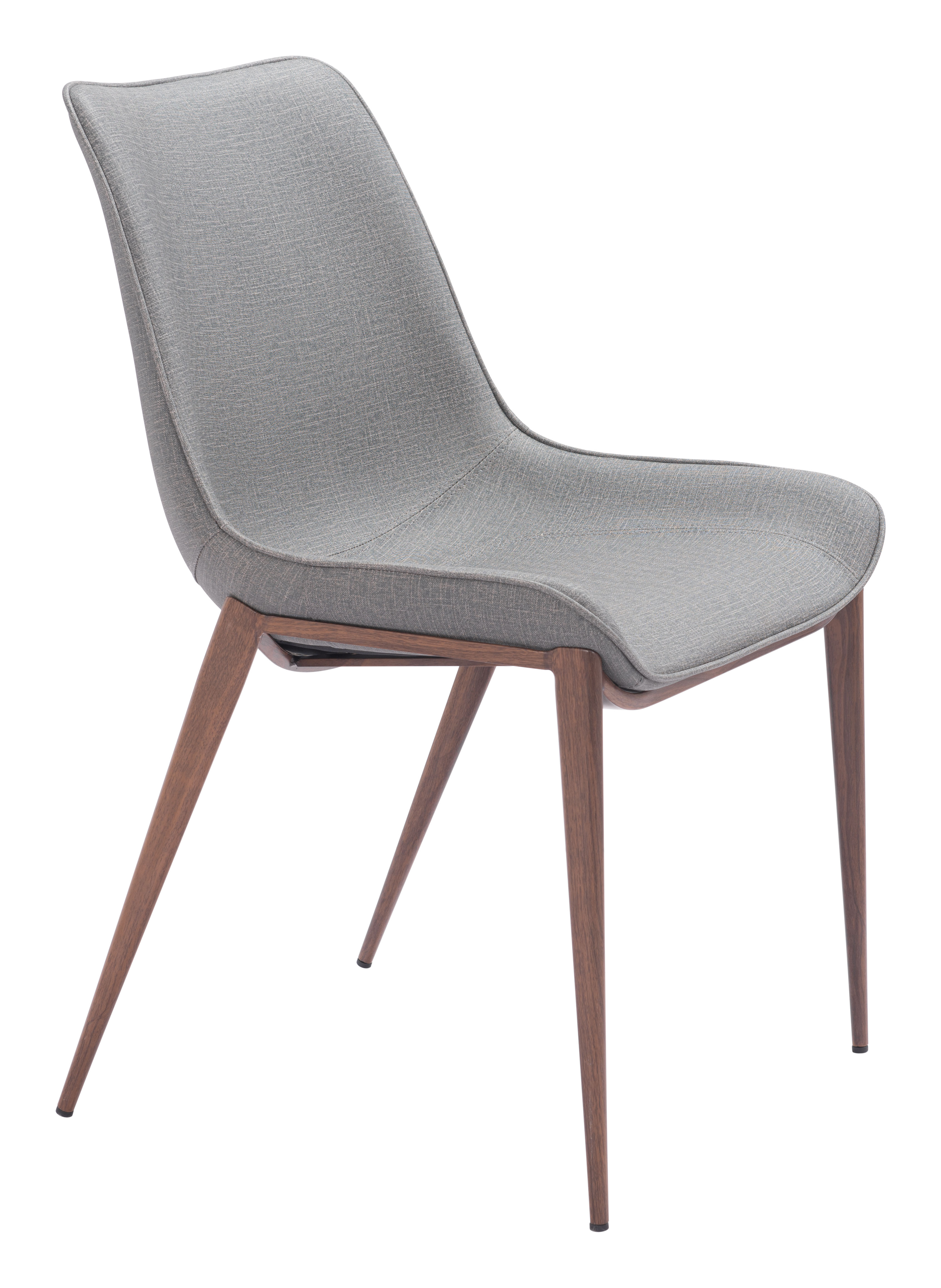 109933 - Magnus Dining Chair Black & Walnut