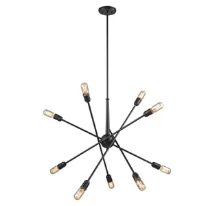 Delphine 33″ Wide 10-Light Chandelier - Oil Rubbed Bronze 1
