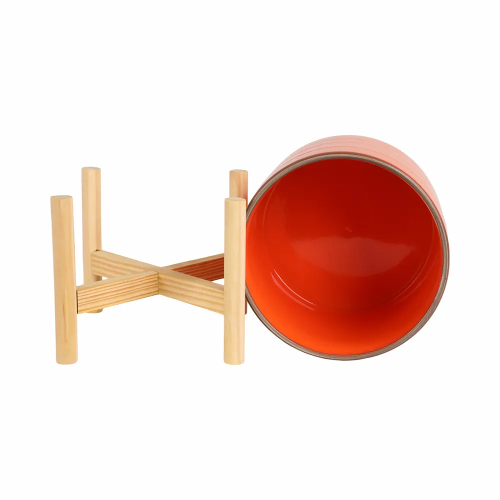 PEYTONFORD ORANGE PLANTER 9 (IN)