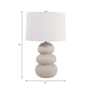 DYLAN IVORY LAMP 27 (IN) 10