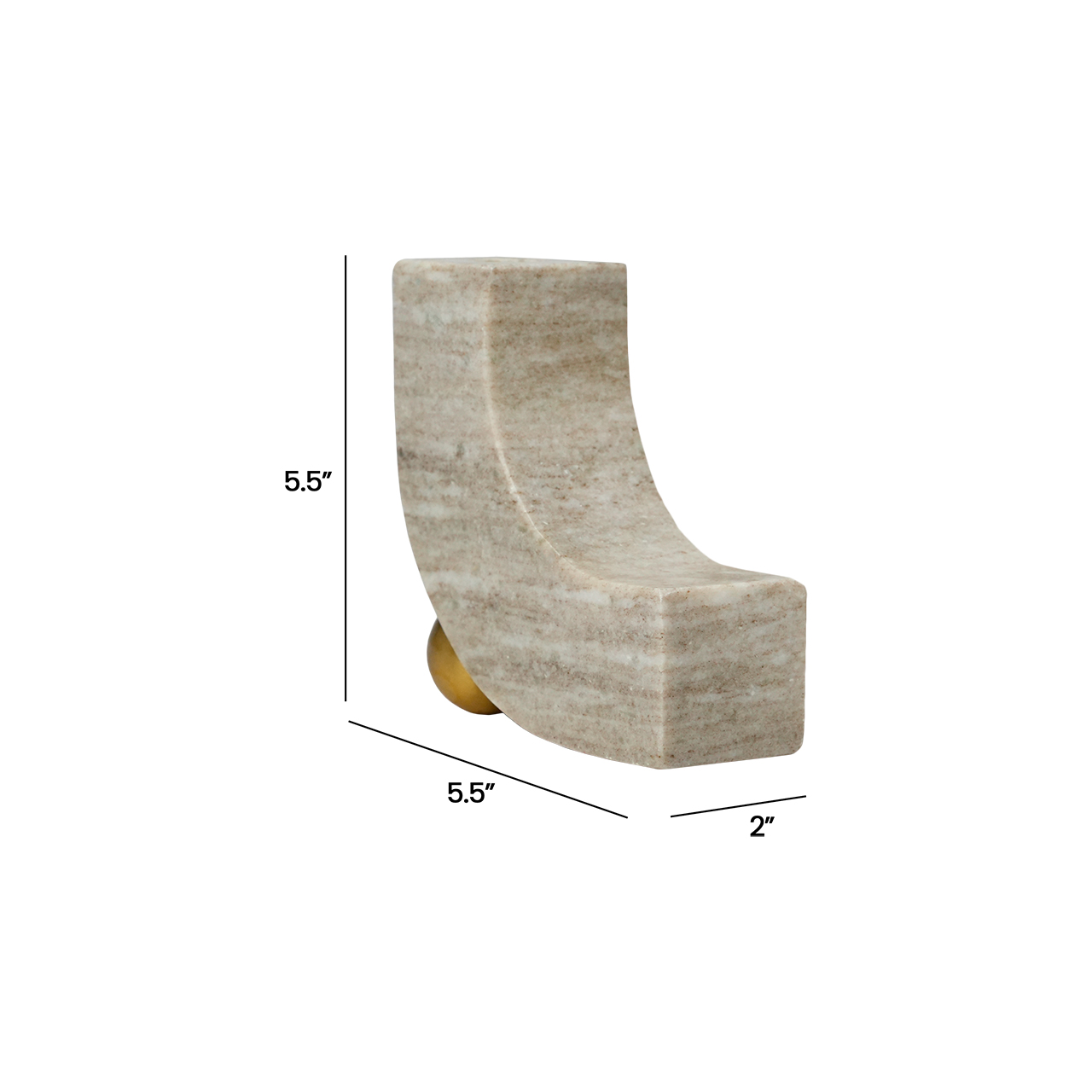 Cordola Bookends -Set 2 3