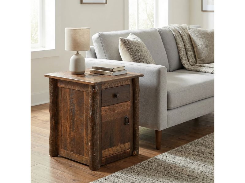 Appalachian Enclosed End Table 1