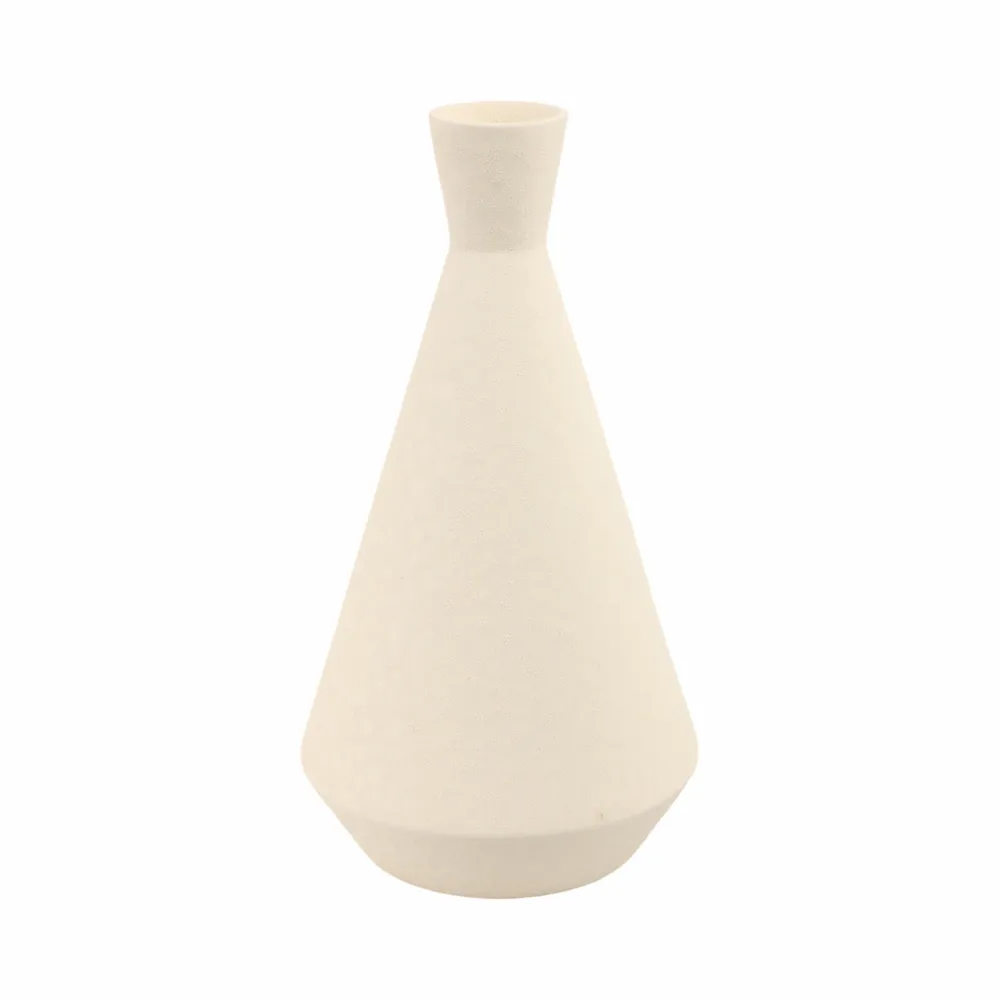 ENSLEYCROSS WHITE VASE 14 (IN)