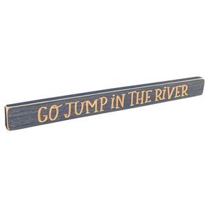 18" USA JUMP IN THE RIVER BARNWOOD SIGN 1