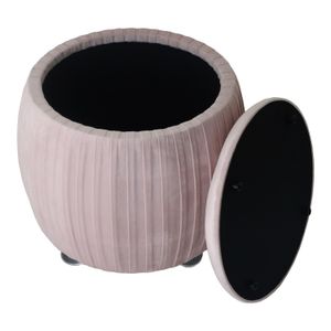 HENLEYFORD PINK STOOL 18 (IN) 5