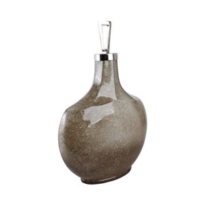 TATUMMORE WHITE GLASS VASE 20 (IN) 3
