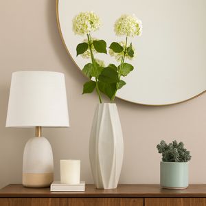 EMMETTON GRAY VASE 16 (IN) 12