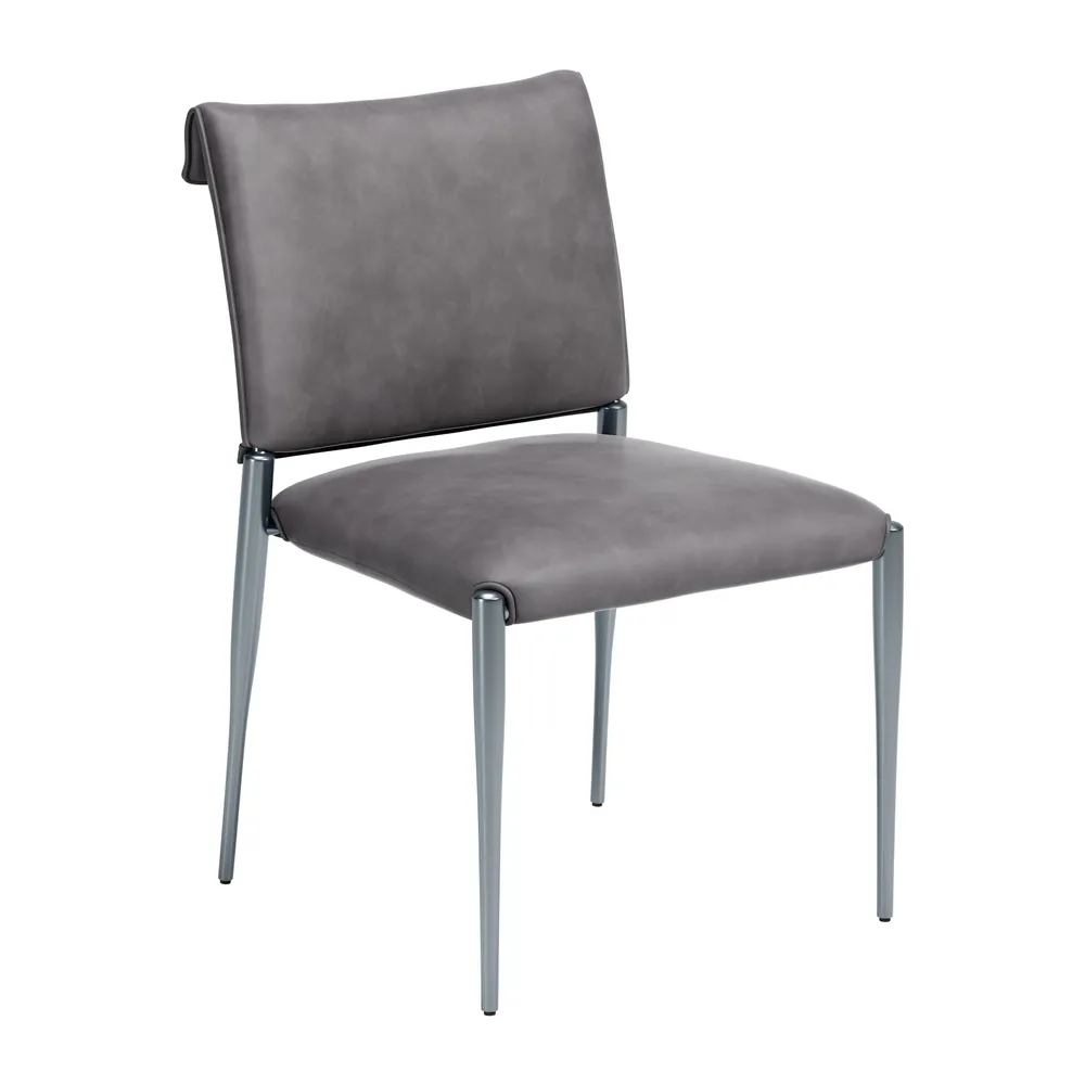Freesia Dining Chair Charcoal Gray