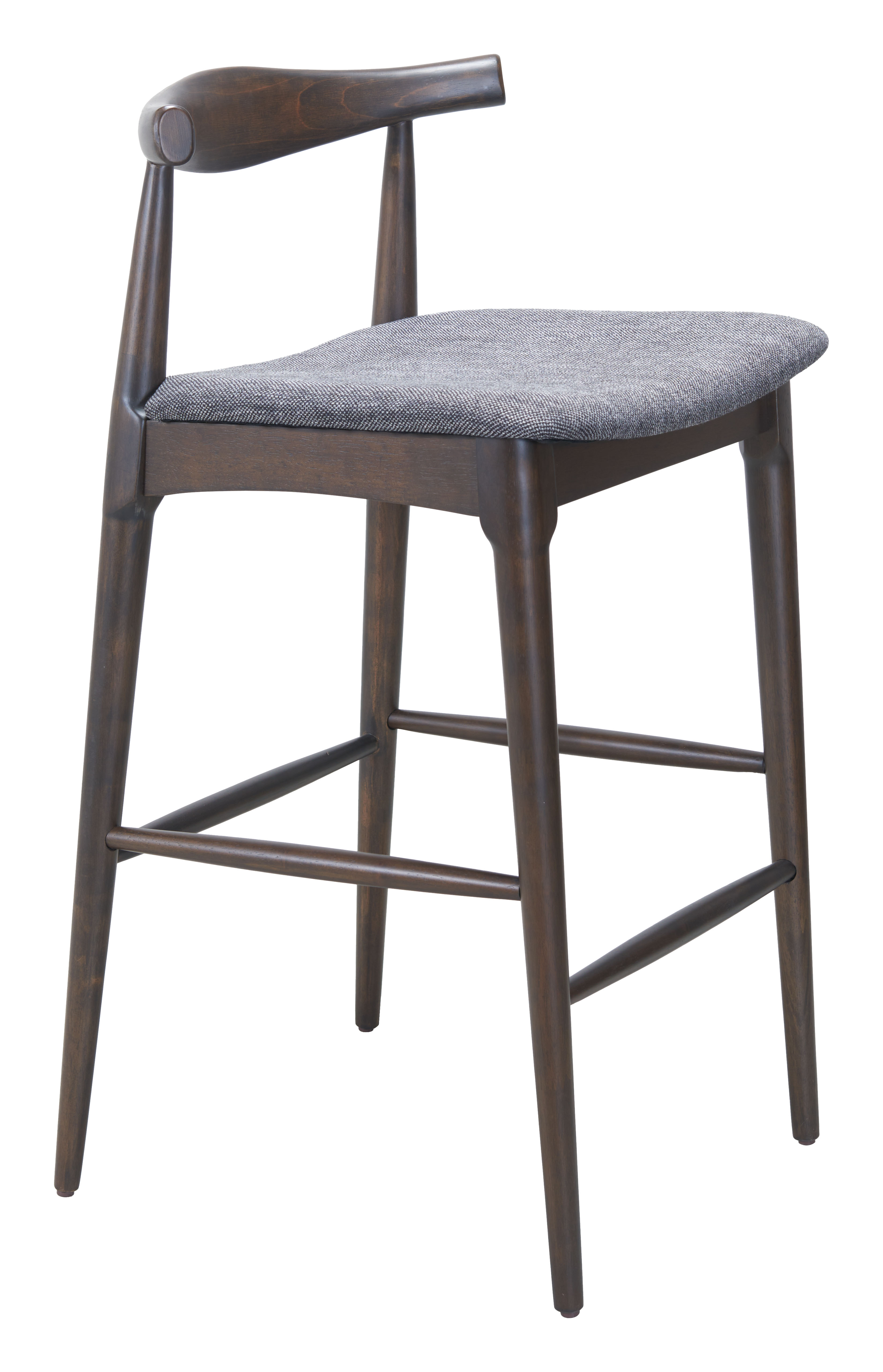 110513 - Tuzka Dining Chair Gray & Espresso