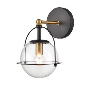 Langford 10'' High 1-Light Sconce - Satin Brass 1
