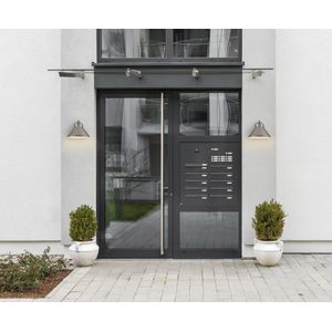 Thane 8.25'' High 1-Light Outdoor Sconce - Hematite 6