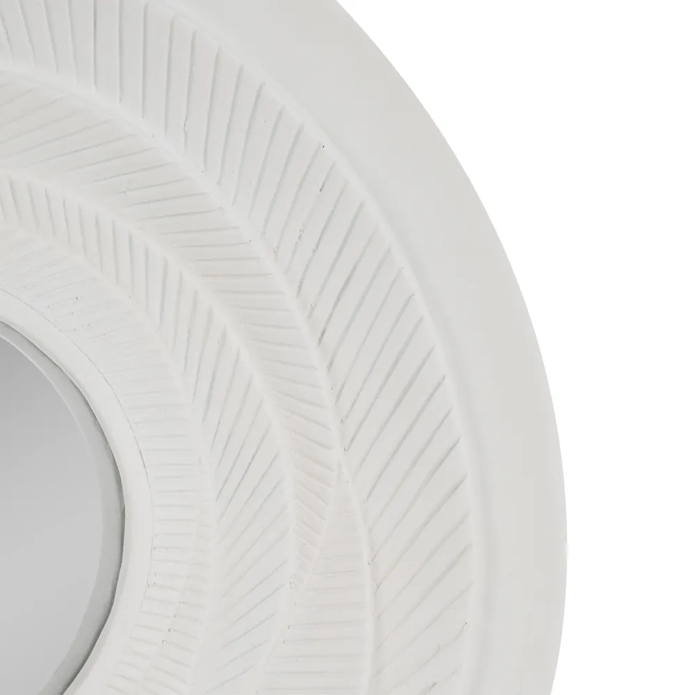 DALETON SET OF 3 GRAY MIRRORS 25 (IN)