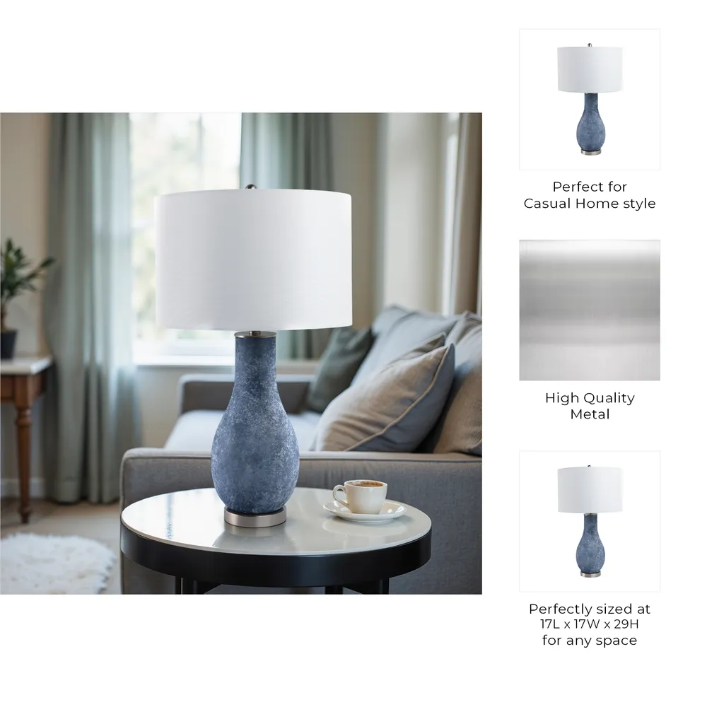 BAKERLEY BLUE LAMP 29 (IN)