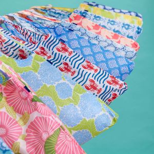 Blue Hydrangea blu Reusable Shopping Bag 7