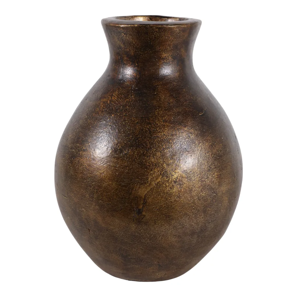 ELTONGROVE GOLD VASE 13 (IN)