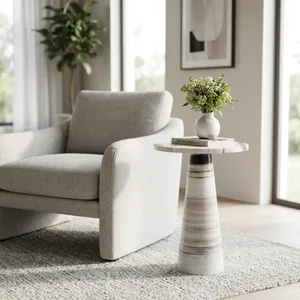 MILLERRUN IVORY TABLE 22 (IN) 2