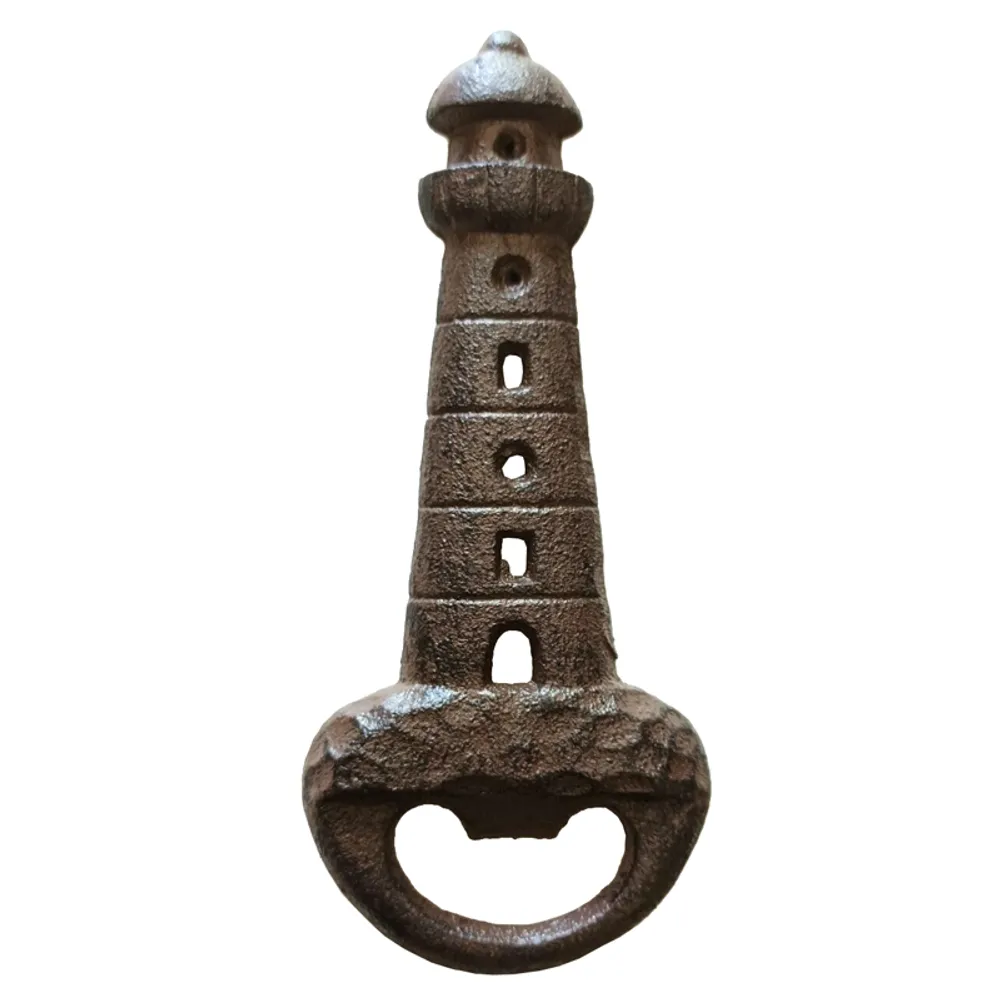 5-1/4" RUST LIGHTHOUSE BOTTLE OPENER