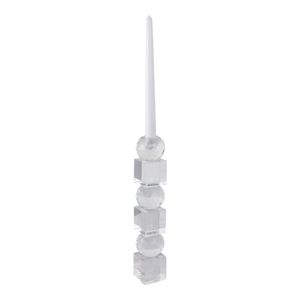 MERCERGROVE CLEAR CANDLE HOLDER 12 (IN) 3