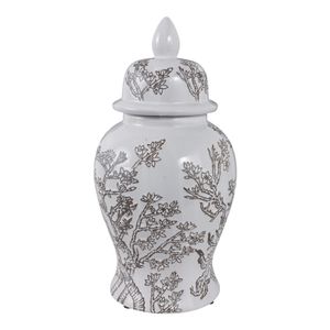 BARTONRUN WHITE CHINOISERIE 15 (IN) 4