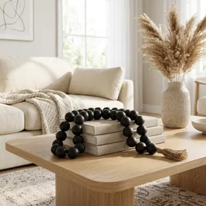 FORDHAMLEY BLACK BEAD 2 (IN) 10