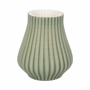 OPALBROOK GREEN VASE 9 (IN) 3