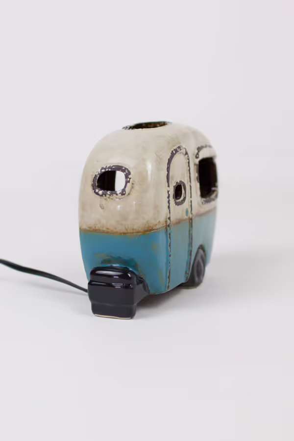 Ceramic Camper Lamp