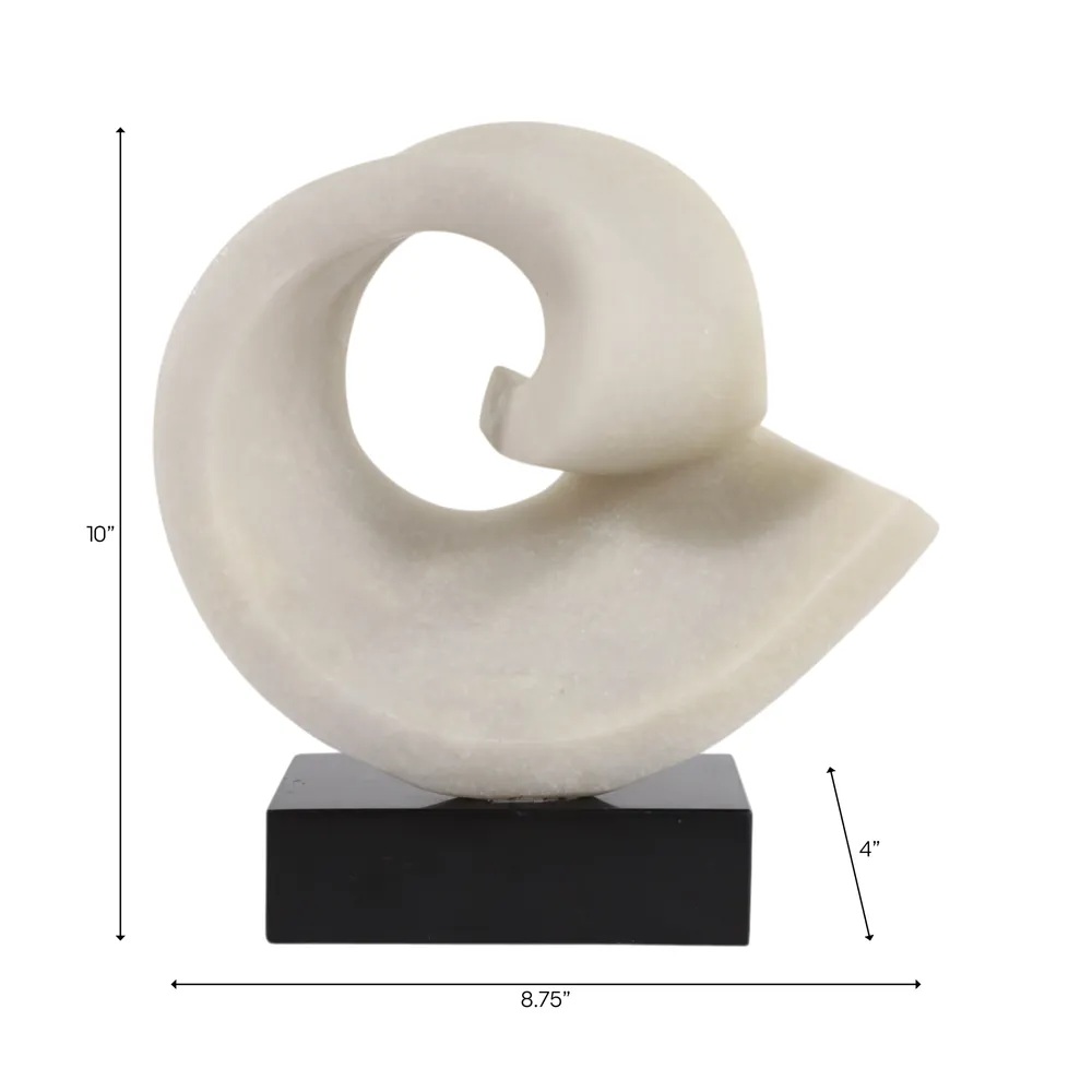 HARLOWWIND WHITE DECOR 10 (IN)