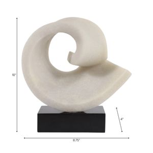 HARLOWWIND WHITE DECOR 10 (IN) 10