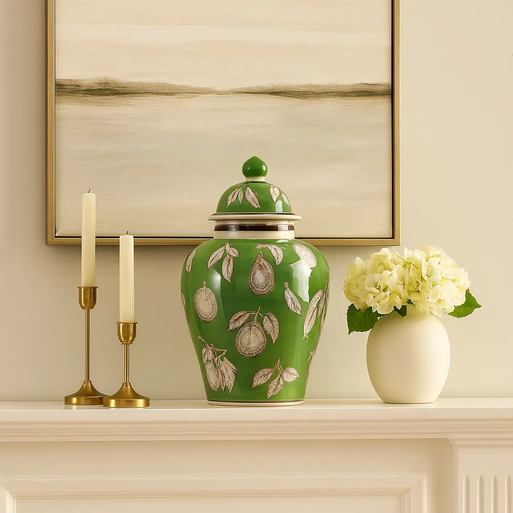 JAKEVIEW GREEN CHINOISERIE 14 (IN)