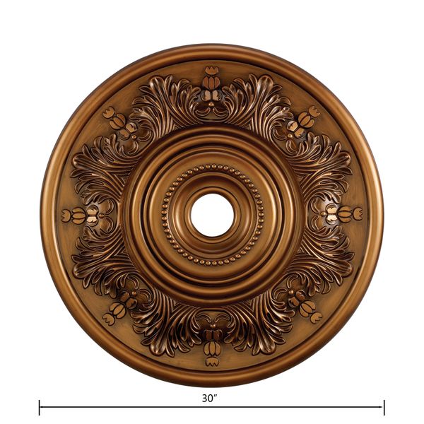 Lauderdale 30'' Wide Medallion - Antique Bronze