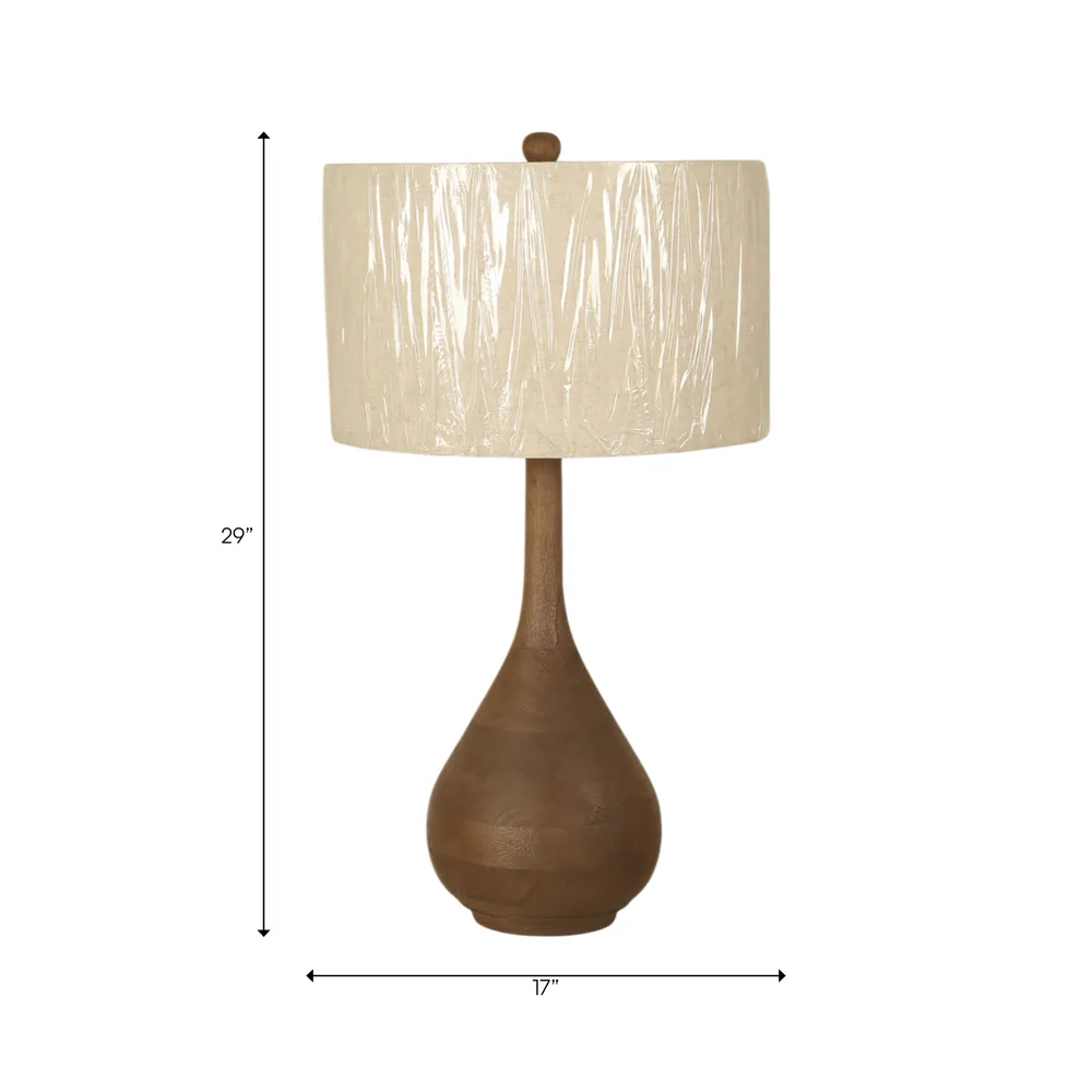 CLAYTONHAVEN BROWN LAMP 29 (IN)