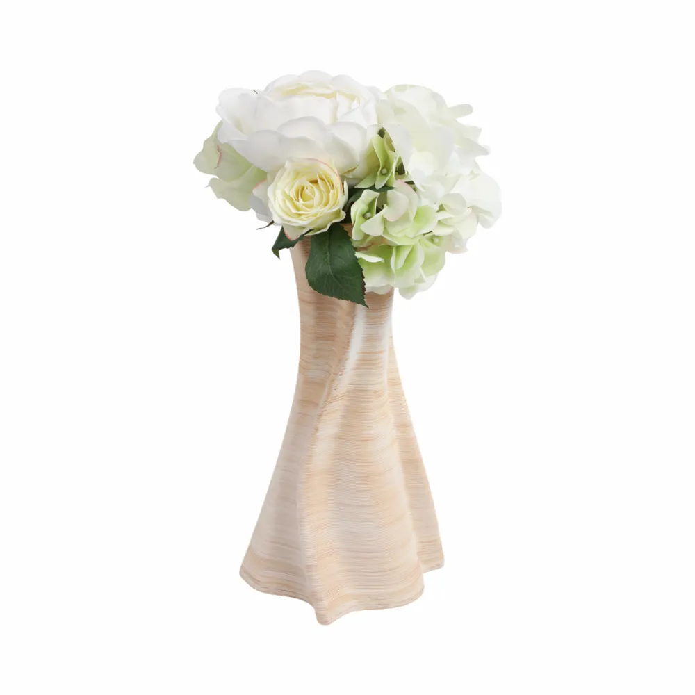 BRAEMORE TAN VASE 12 (IN)