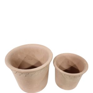 COOPERBEACH SET OF 2 RED PLANTER 8 (IN) 4