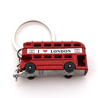 ROAD TRIPPERS BUS KEYCHAIN W SPINNING WHEELS - GATOR FAMILY