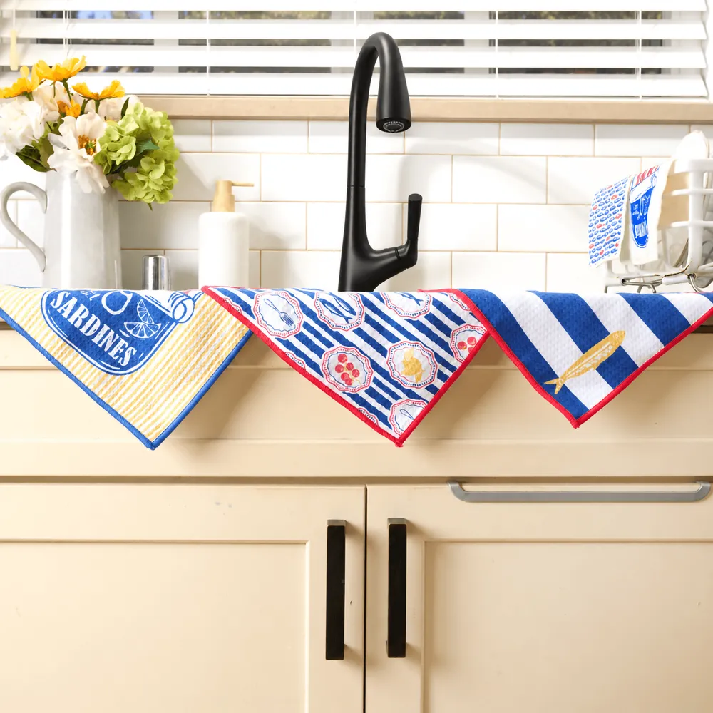 Mediterranean Market Eco Dish Cloth (Set of 3)