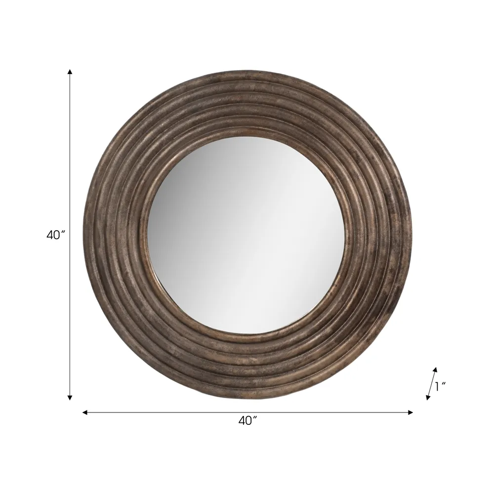GRADYBEACH BRONZE MIRROR 40 (IN)