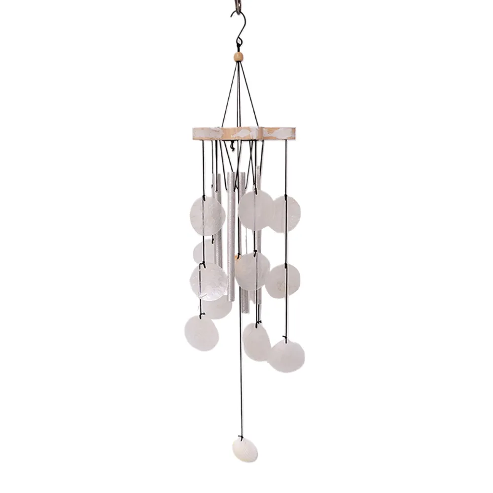 23-1/2" WINDCHIME WITH CAPIZ SHELLS
