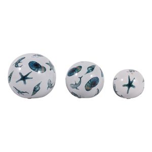 GILBERTDALE SET OF 3 BLUE ORBS 6 (IN) 8