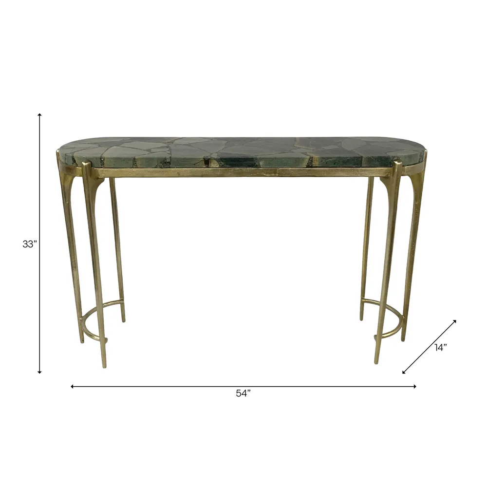 WELDONLEY GOLD CONSOLE 34 (IN)