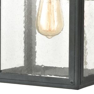 Heritage Hills 19'' High 1-Light Outdoor Sconce - Aged Zinc 4