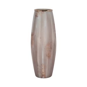 WOODSONCLIFF TAN GLASS VASE 24 (IN) 4