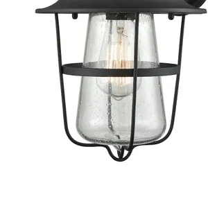 San Mateo 15'' High 1-Light Outdoor Sconce - Textured Matte Black 4