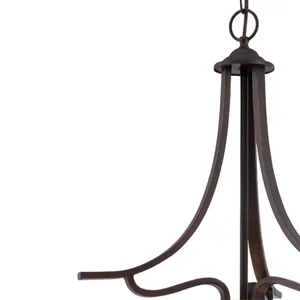 Treme 20'' Wide 3-Light Pendant - Espresso 3