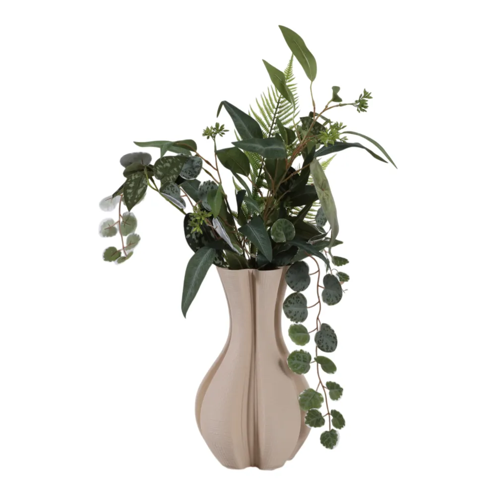 DREWROSE IVORY VASE 12 (IN)