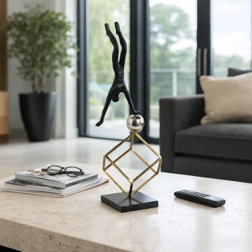 ASHSIDE BLACK DECOR 19 (IN)