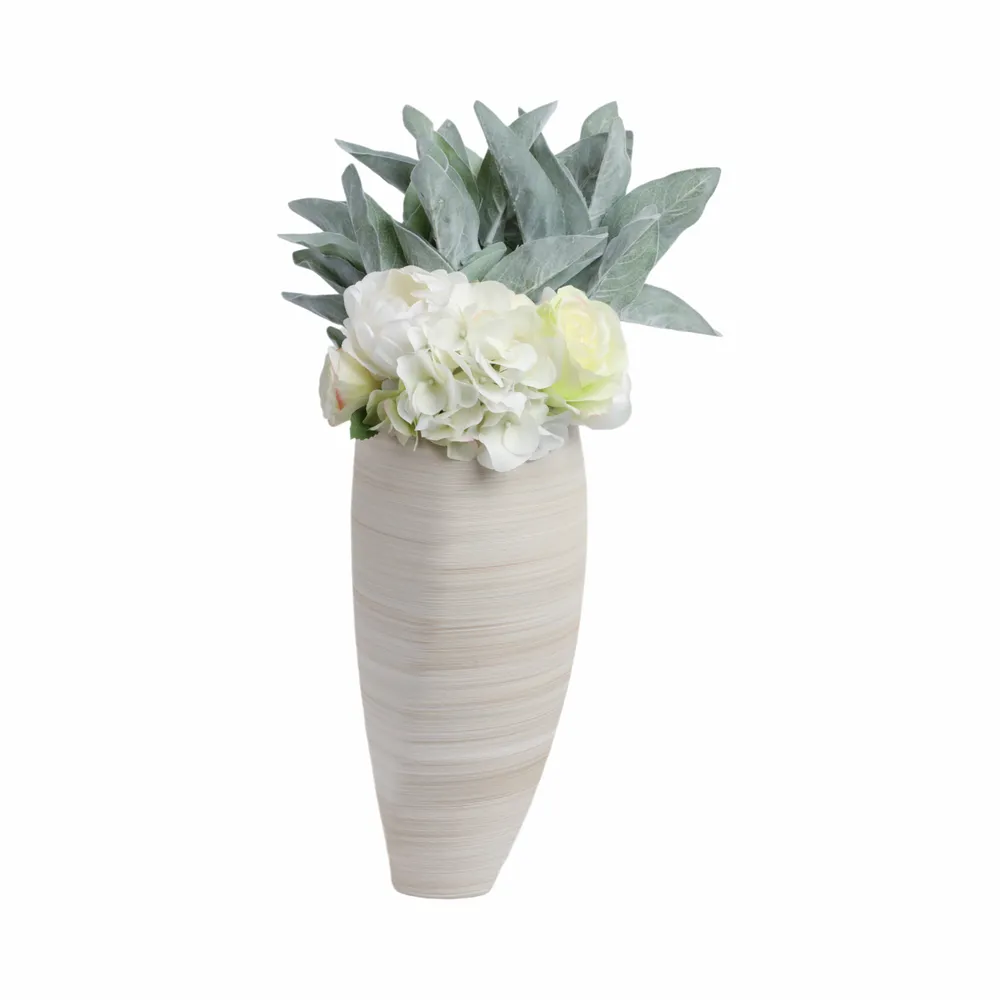 RIDLEYLAKE TAN VASE 14 (IN)
