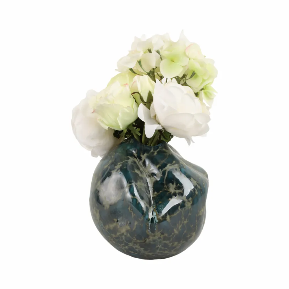 BRAMHAM BLACK VASE 7 (IN)