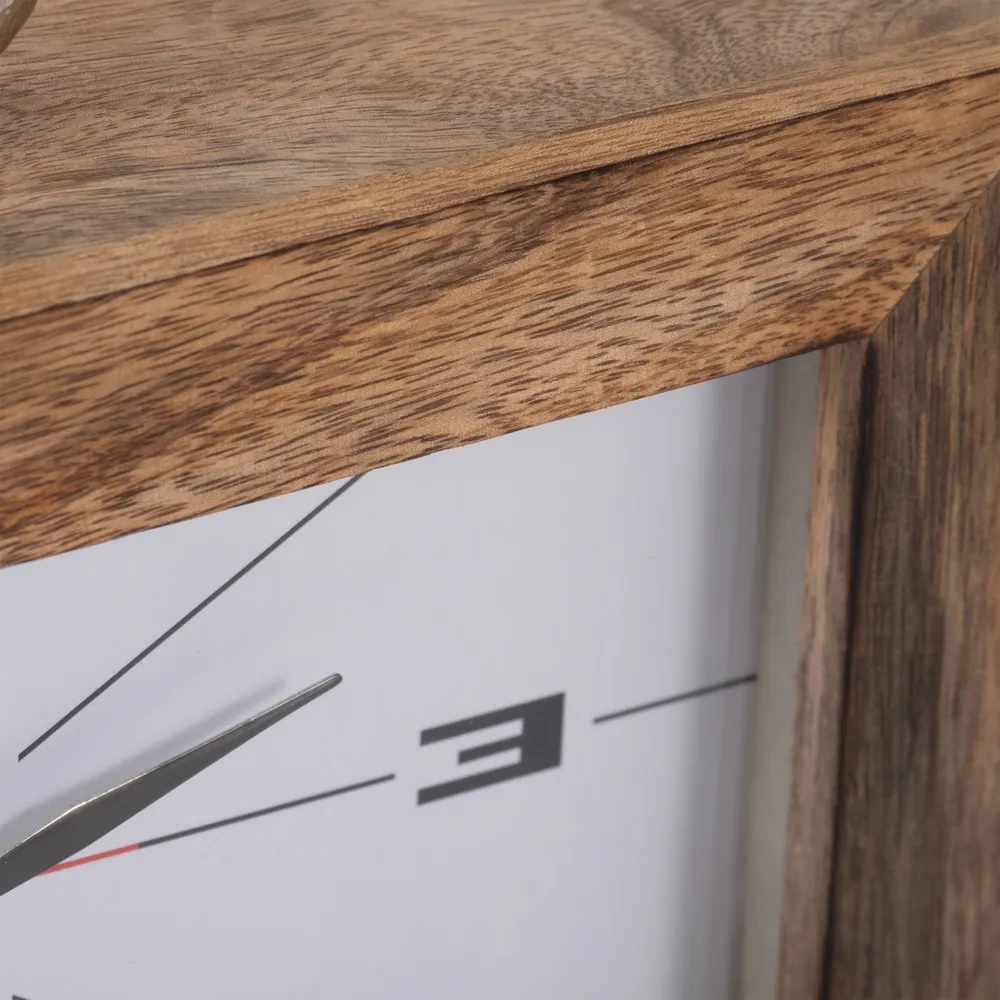 BRENDANBROOK BROWN CLOCK 10 (IN)