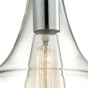 Orbital 10'' Wide 1-Light Mini Pendant - Polished Chrome 3