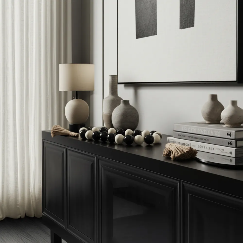 HEYDONBURN BLACK BEAD 3 (IN)
